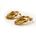 Load image into Gallery viewer, Adanna Unique Gold Earrings