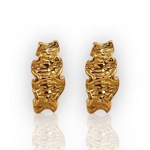 Load image into Gallery viewer, Adanna Unusual Gold Earrings