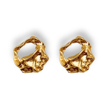 Load image into Gallery viewer, Adanna Unique Gold Earrings