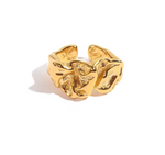 Load image into Gallery viewer, Adanna Unique Gold Ring